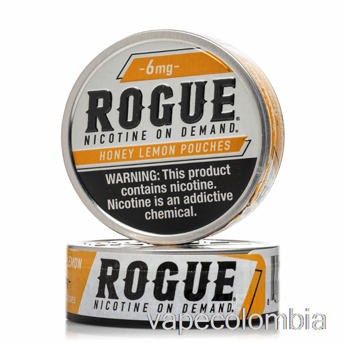 Vape Kit Completo Rogue Bolsas De Nicotina - Miel Limón 6 Mg (paquete De 5)